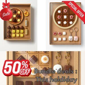 Clay tic tac toe boards